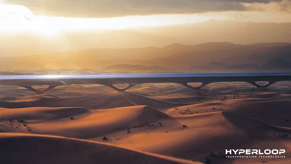 В Абу-Дабі побудують трасу для Hyperloop довжиною 10 кілометрів